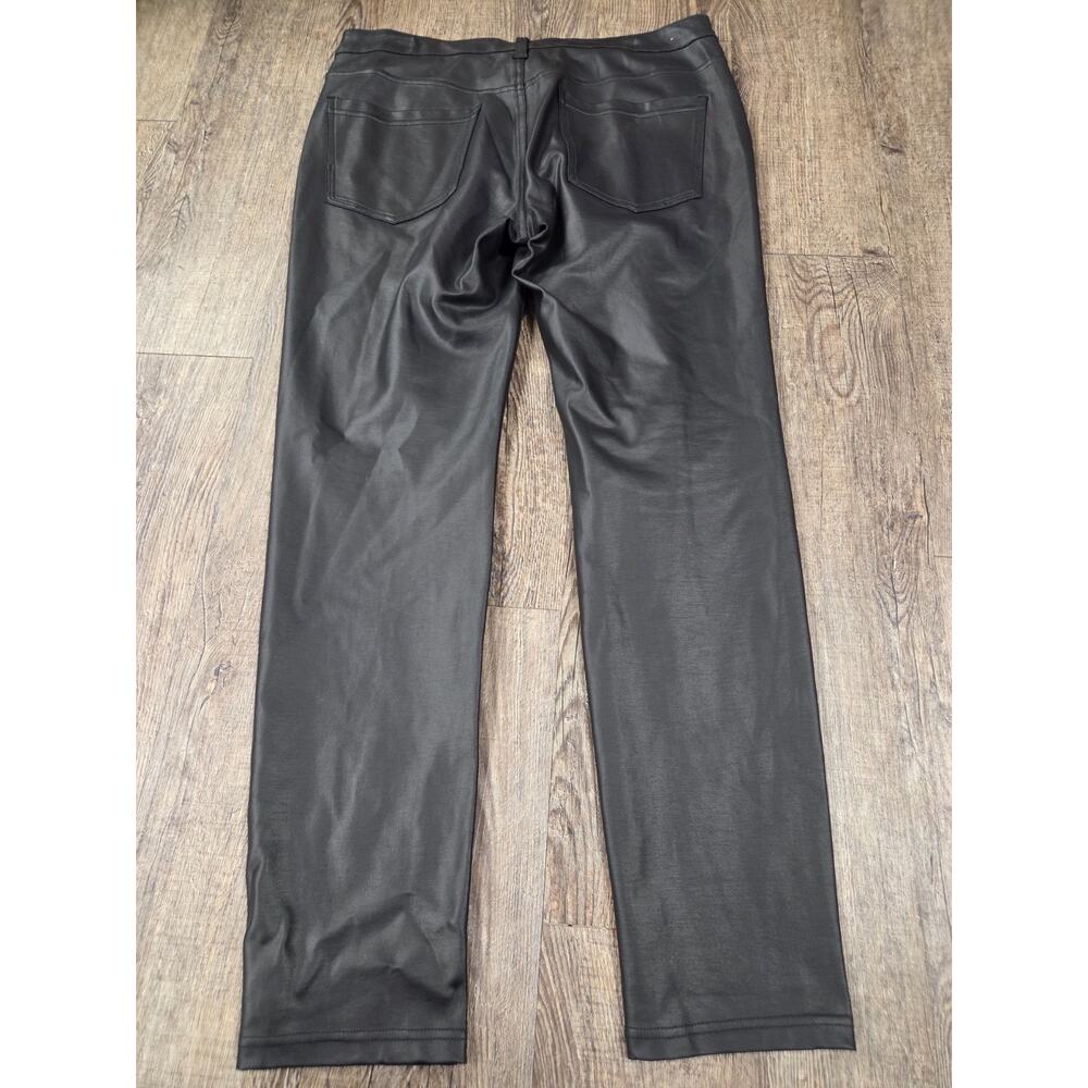 Liverpool Jeans Company Women's Madonna Skinny Legging 12/31 Faux Leather Pants - Picture 5 of 5